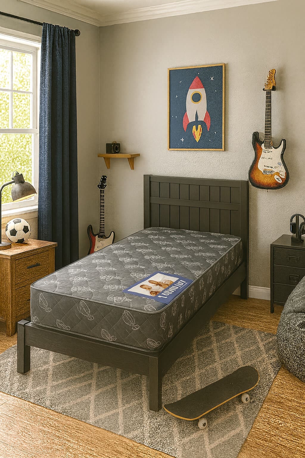 Colchón Espuma Paris 80 x 190 x 13