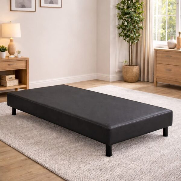 Base Sommier 1 1/2 Plaza Ecocuero 100 x 200 cm