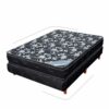 Conjunto Sommier Monaco Inpolcor 80 x 190 x 23