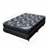 Conjunto Sommier Monaco Inpolcor 90 x 190 x 23