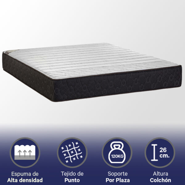 Colchon Monaco Kavanag 140 x 190