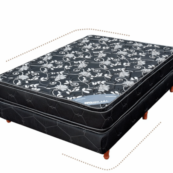 Conjunto Sommier Monaco Inpolcor 100 x 190 x 23