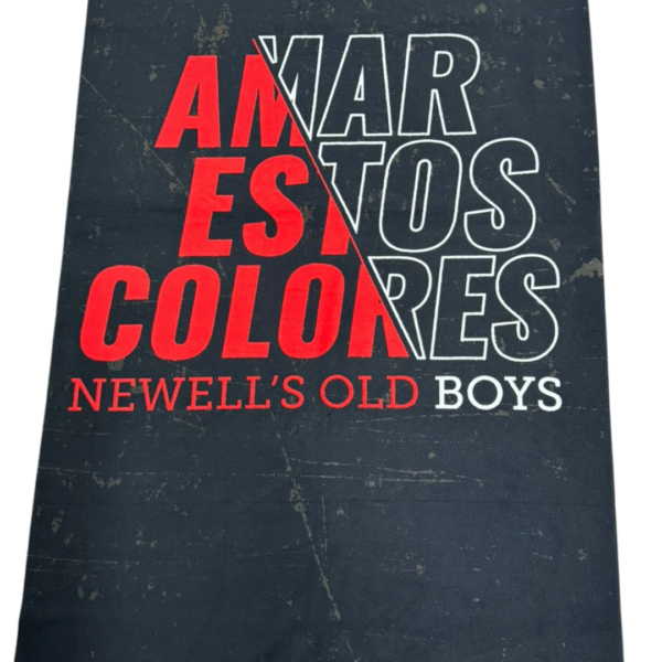 Alternative view of Toallon Playero Microfibra Newells Old Boys