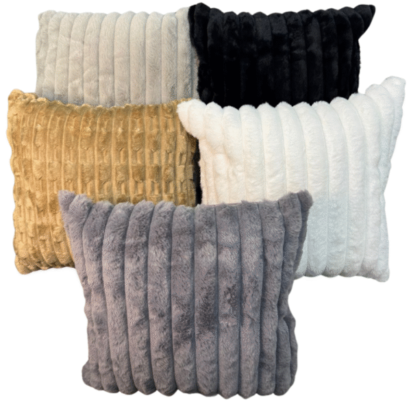 Almohadones Deco Pelo De Conejo 45 x 45