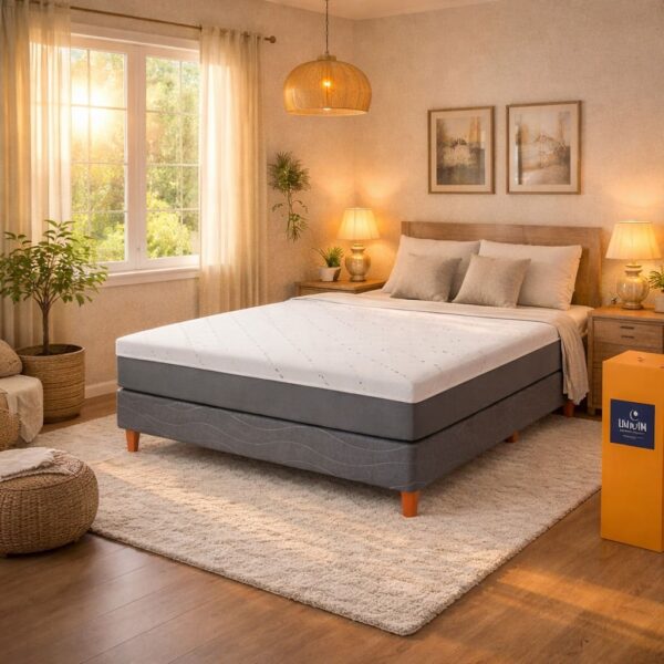 Colchon Roll Up Mattress Premium 140 x 190 En Caja