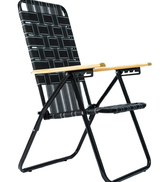 Reposera Plegable Black