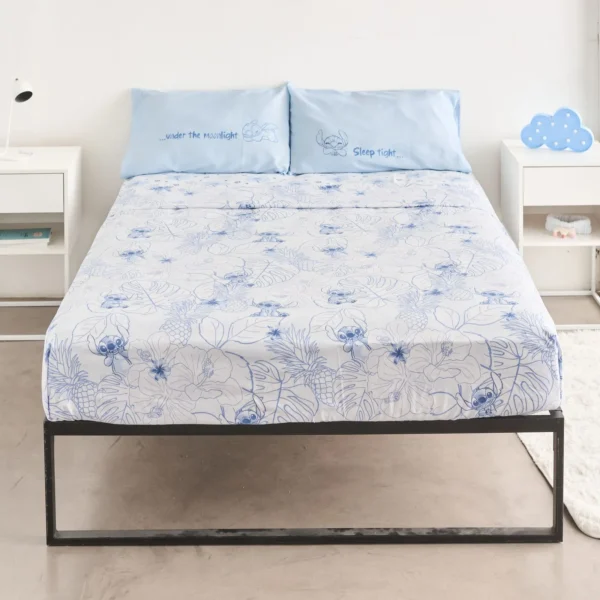 Juego de Sábanas 2 plazas Stitch