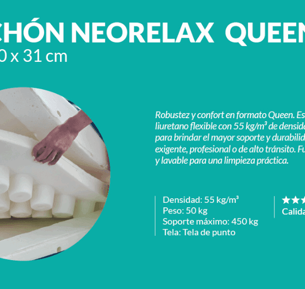 Alternative view of Colchon NeoRelax 160 x 200