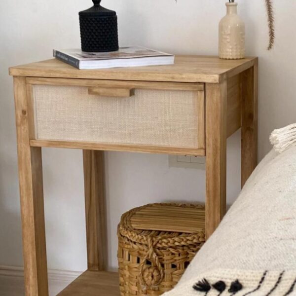 Mesa De Luz 1 Cajon Tela