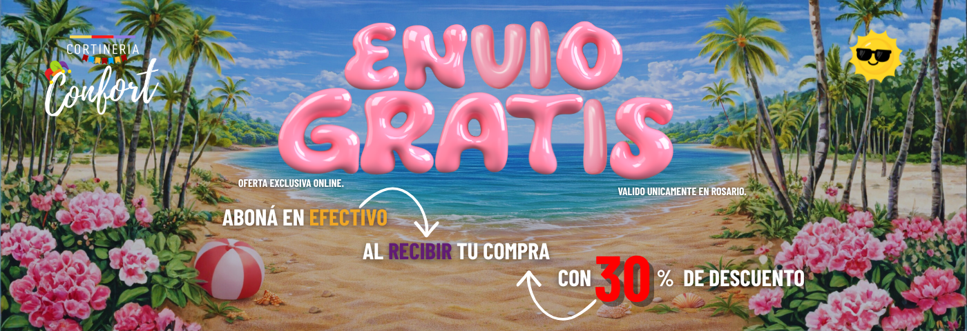 2 - Cortinería Confort Rosario
