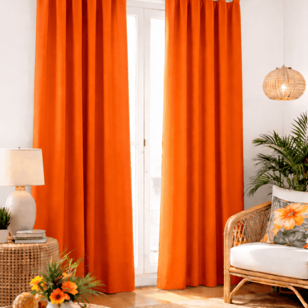 Juego De Cortina Prelista Tropical Mecanico