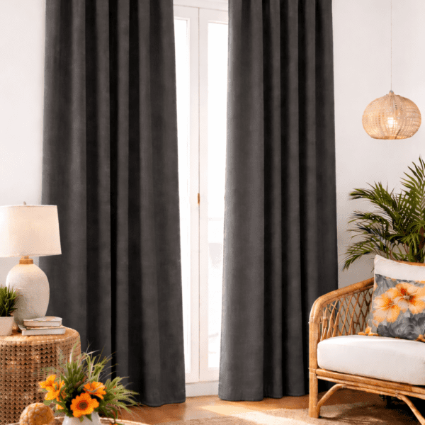 Juego De Cortinas Pana