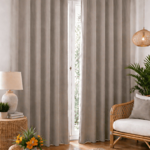 Juego De Cortina Black Out Doble Cara