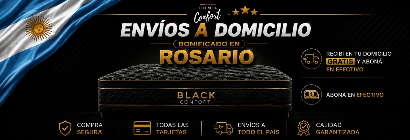 2 - Cortinería Confort Rosario
