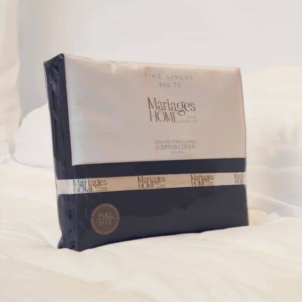 Juego De Sabanas Mariages 800 Hilos Full Size - Imagen 4