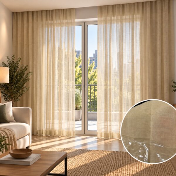 Juego De Cortinas Gasa