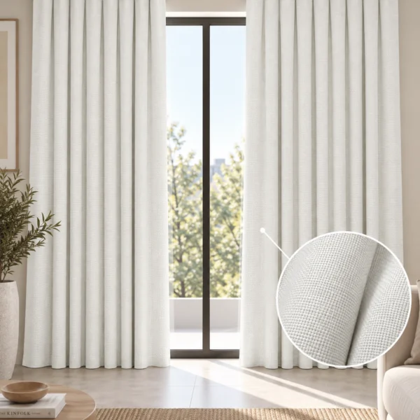 Alternative view of Juego De Cortinas Lino Pesado