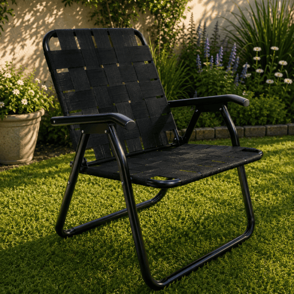 Sillon Plegable Black Cintas