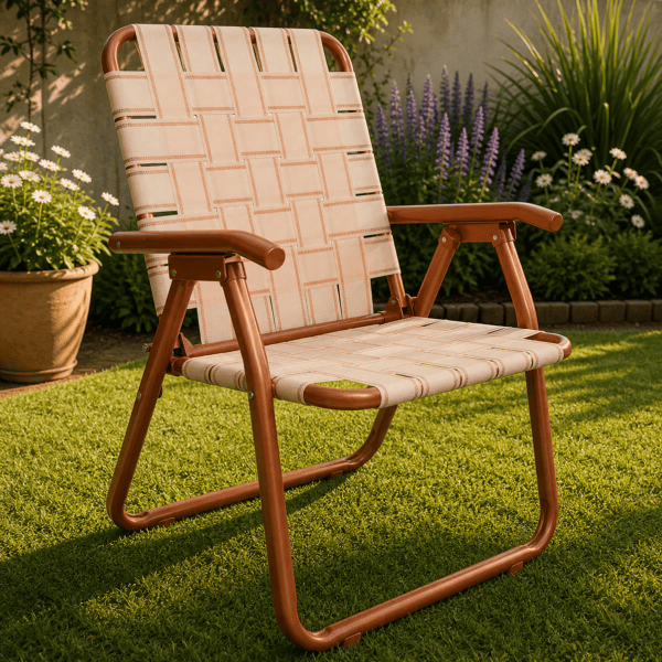 Sillon Plegable Cobre Cintas