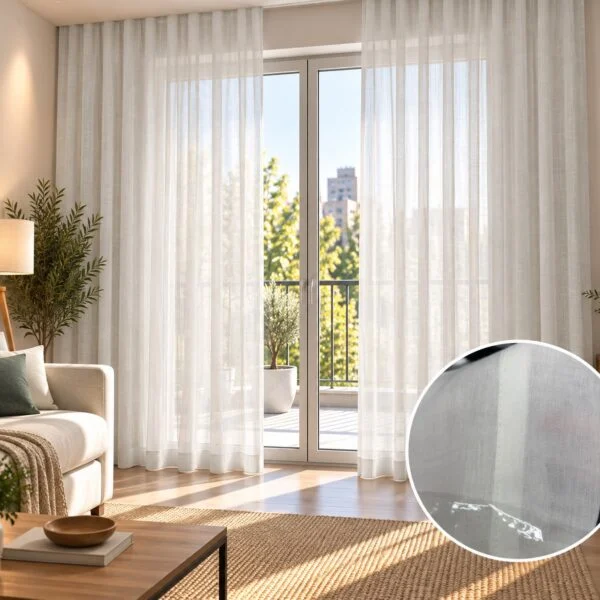 Juego De Cortinas Gasa - Imagen 3
