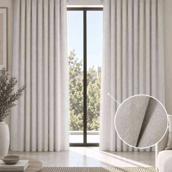 Alternative view of Juego De Cortina Black Out Lino Janet