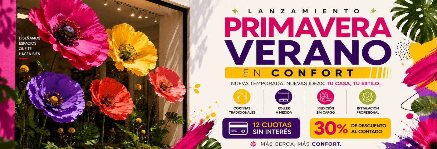 NUEVA SUCURSAL - Cortinería Confort Rosario
