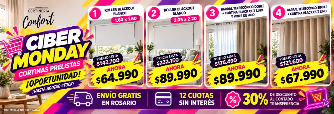 NUEVA SUCURSAL (2) - Cortinería Confort Rosario