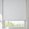 Persiana enrollable blanca minimalista - Cortinería Confort Rosario